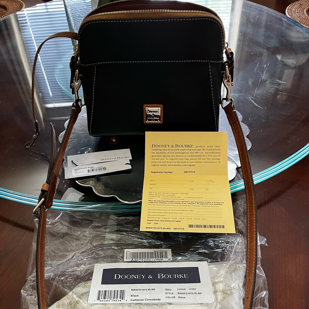 Dooney & Bourke Saffiano Leather Cameron Crossbody